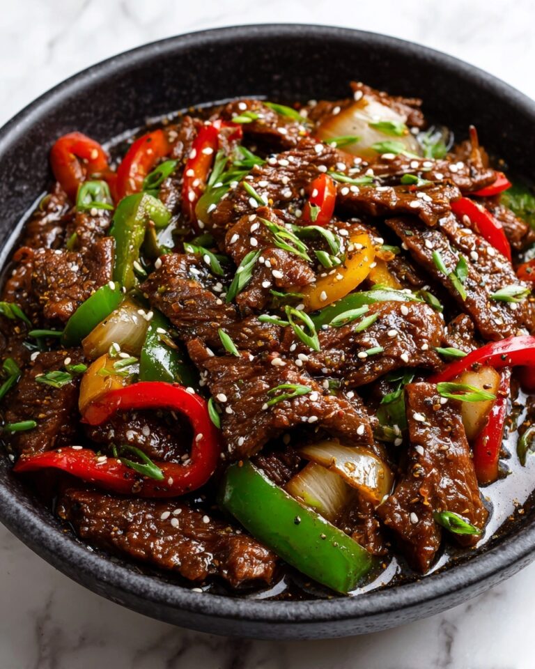 Easy Chinese Pepper Steak Recipe