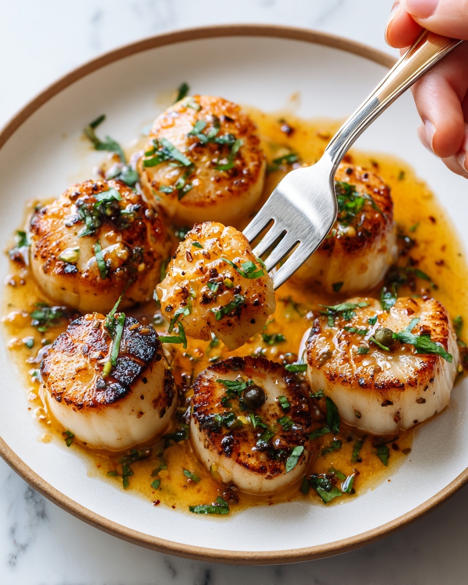 Seared Scallops with Cajun Cream Sauce Recipe - Recipe Image