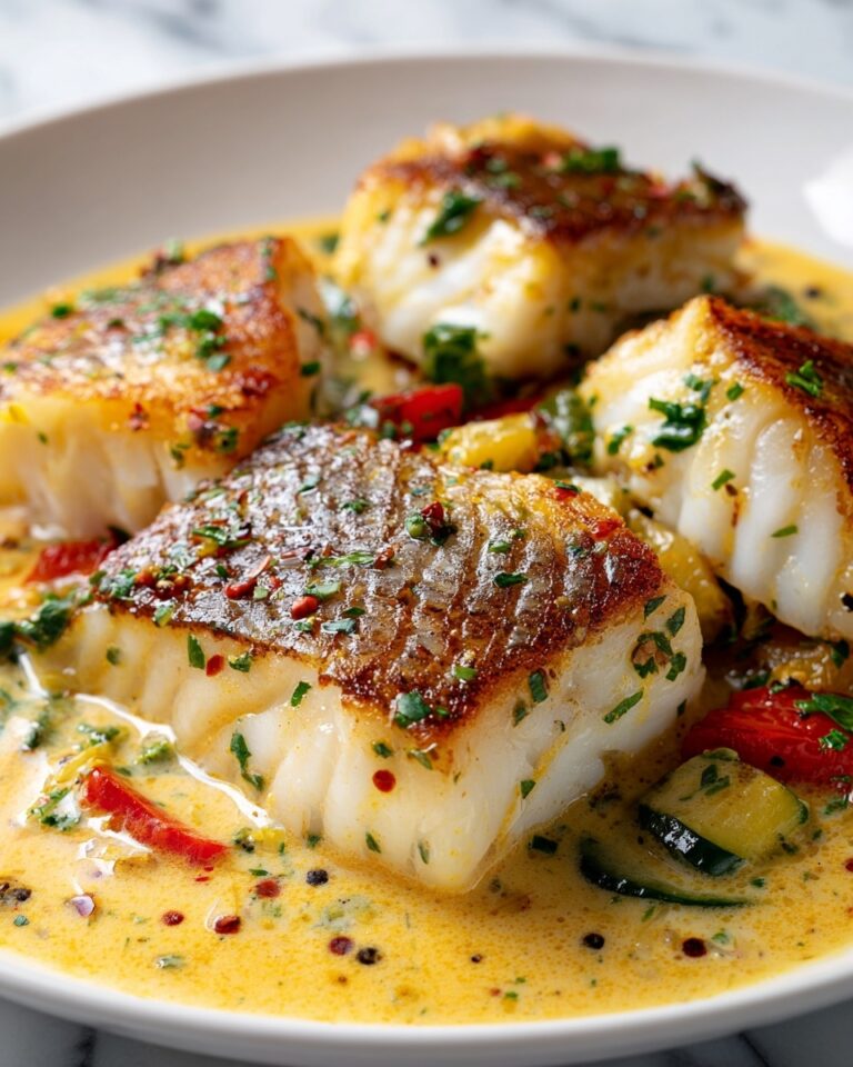 Red Snapper with Creamy Creole Sauce Recipe