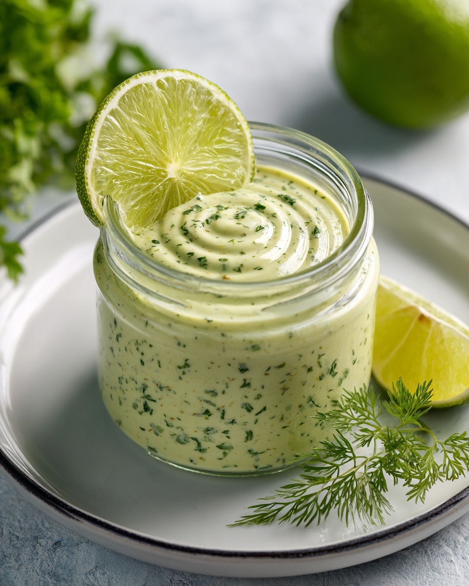 Creamy Cilantro Garlic Sauce Recipe - Recipe Image