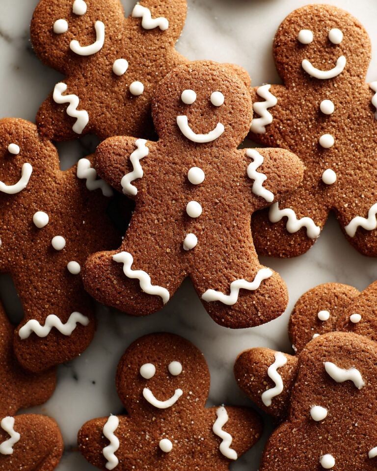 Soft & Chewy Gingerbread Men Cookies Recipe