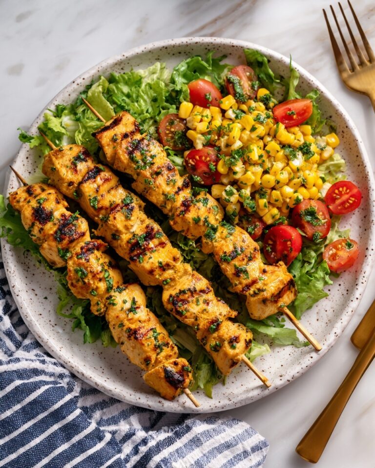 Air Fryer Old Bay Chicken Skewers Recipe