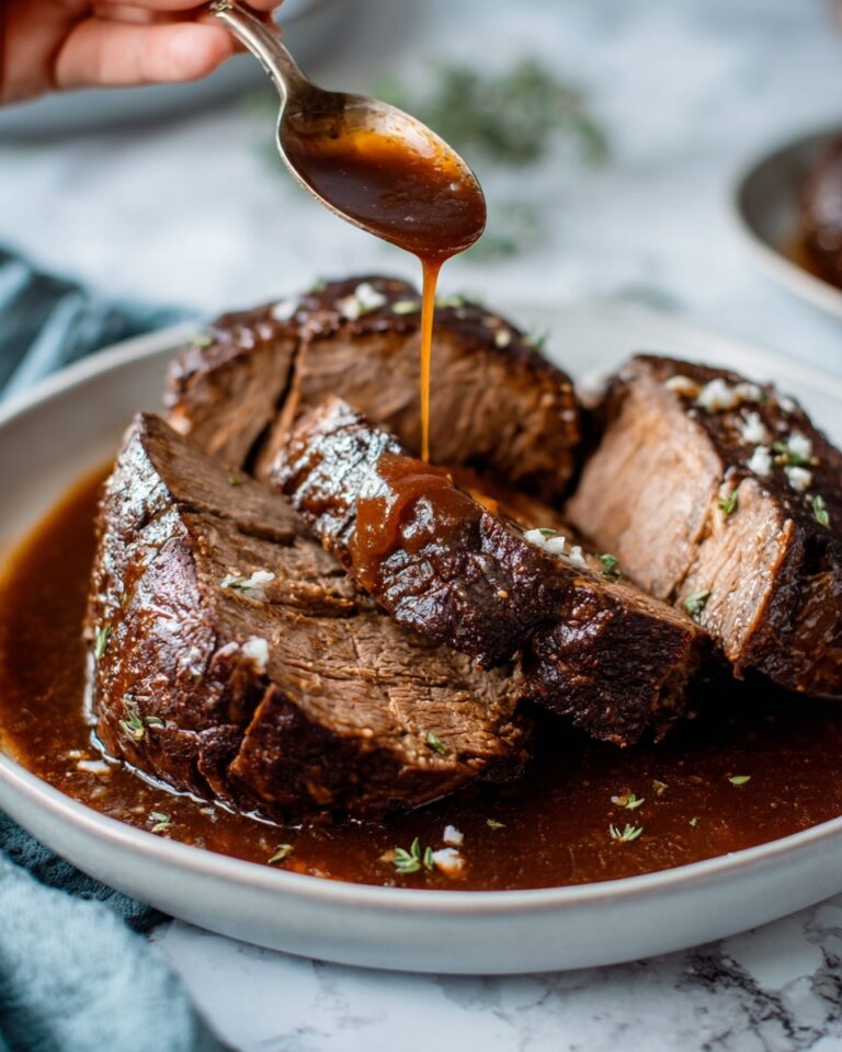 Slow-Cooked Honey-Glazed Lamb Shoulder Recipe