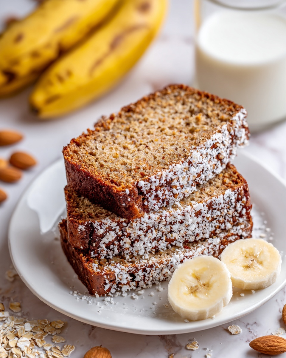 Almond Flour Banana Bread Recipe - Recipe Image