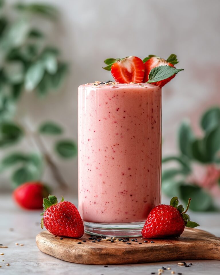 Fat Burning Strawberry Smoothie Recipe