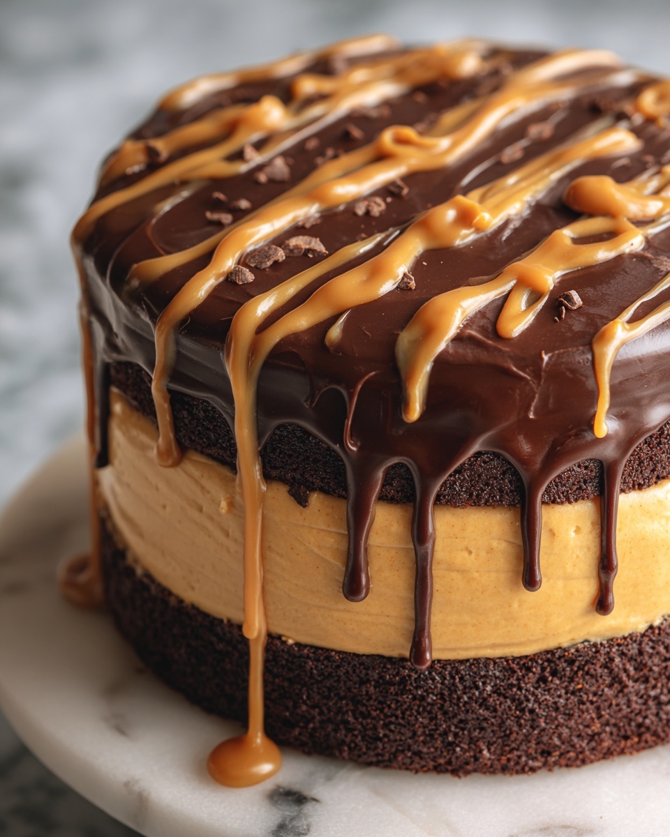 Chocolate Fudge Cake with Salted Caramel Buttercream Recipe - Recipe Image