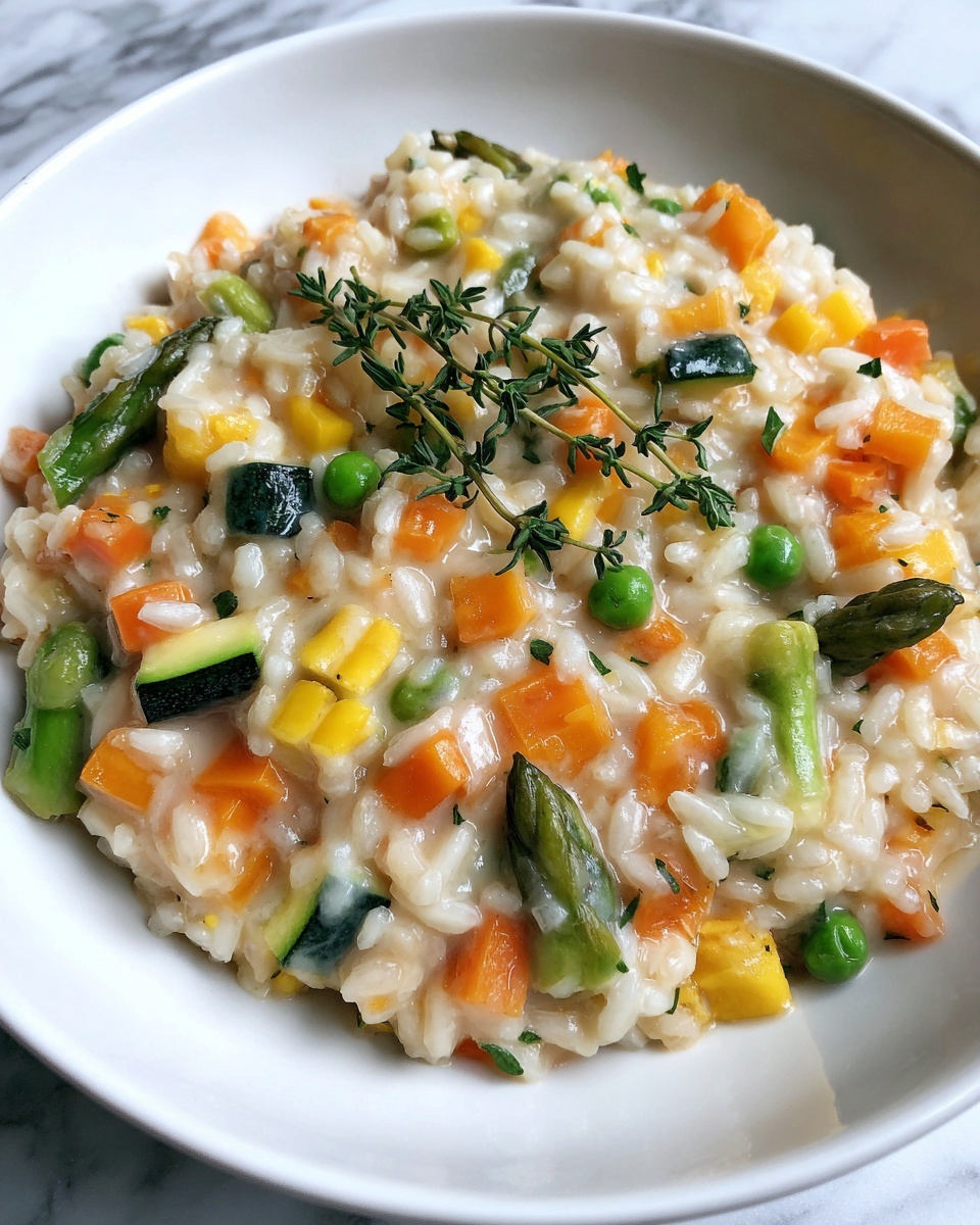 Spring Vegetable Risotto Recipe - Recipe Image