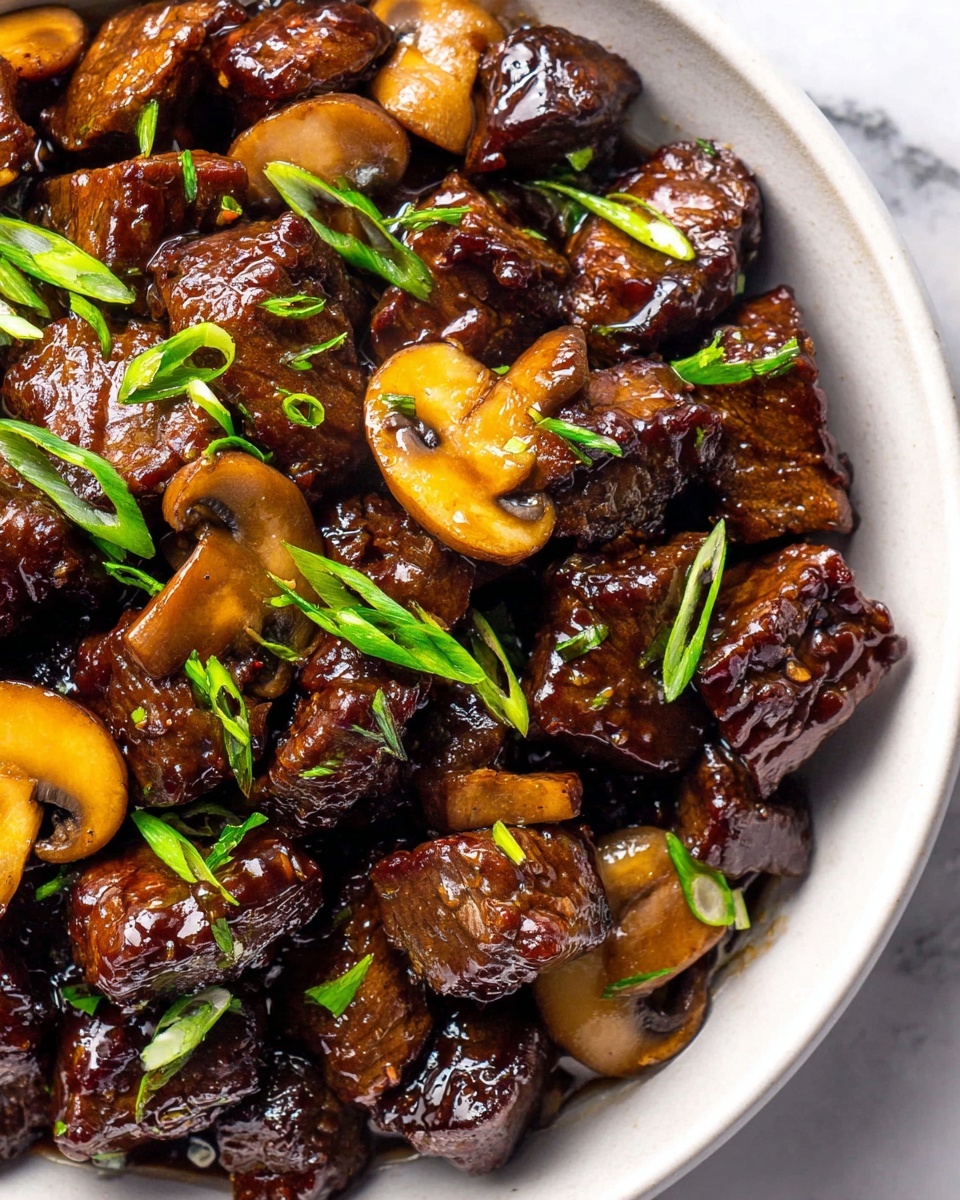 Beef Mushroom Stir Fry Recipe - Recipe Image