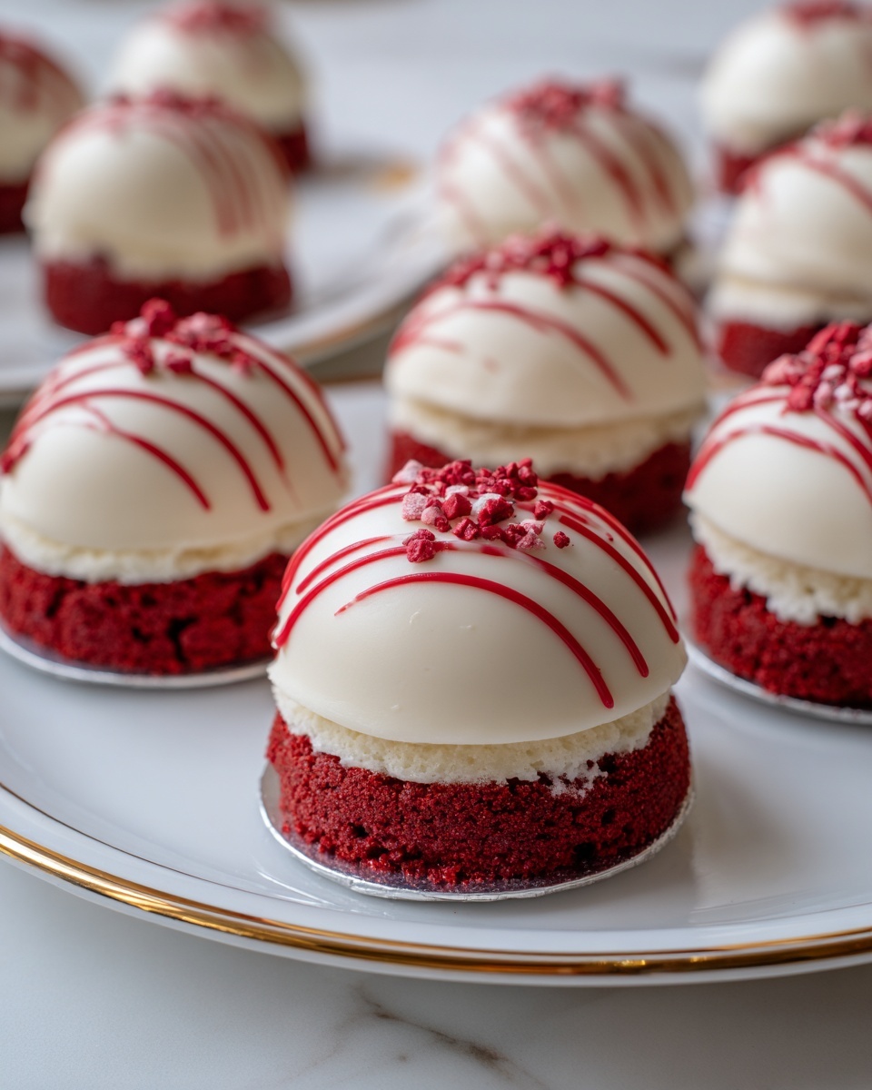 Red Velvet Cheesecake Bites Recipe - Recipe Image