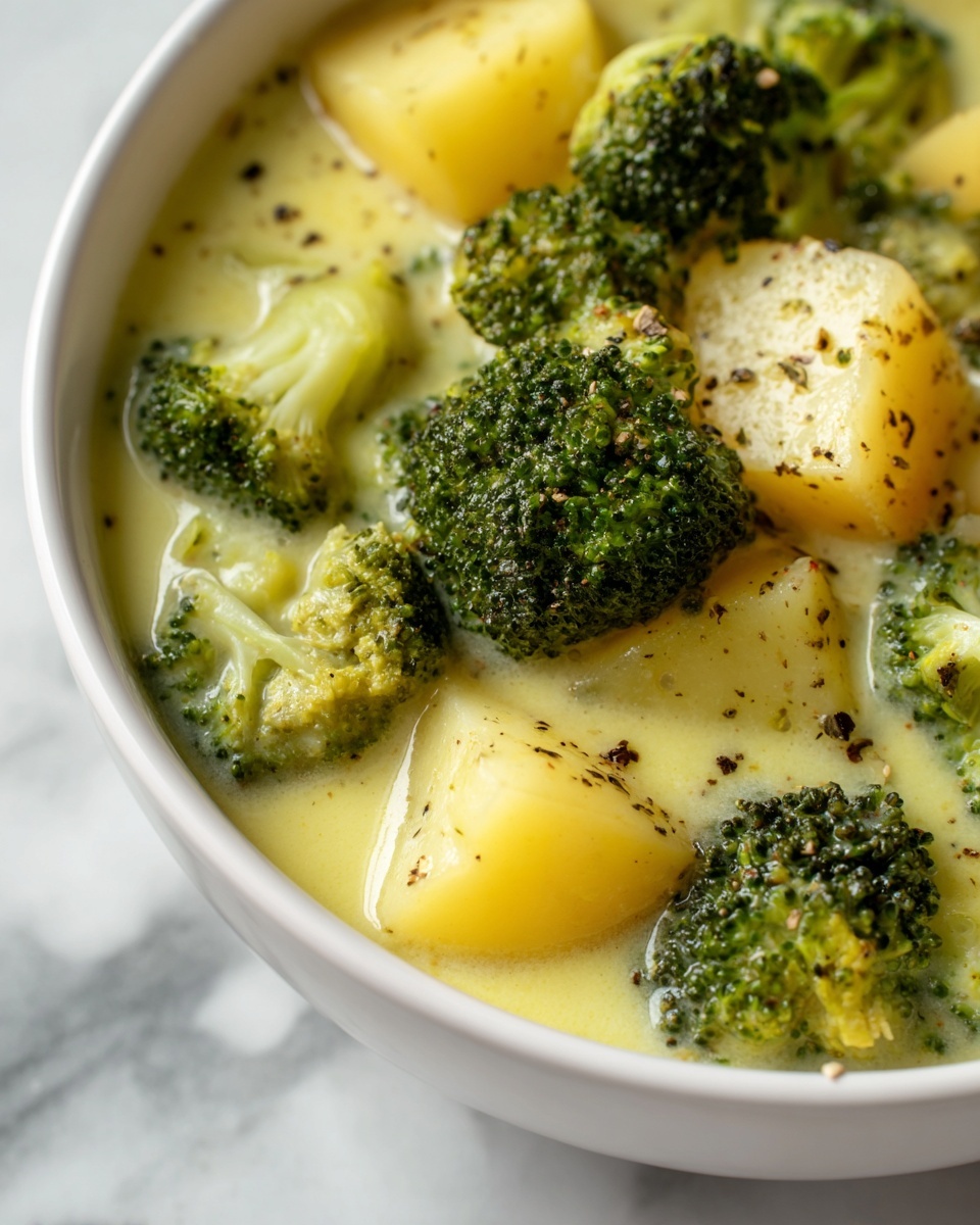 Broccoli Potato Cheese Soup Recipe - Recipe Image