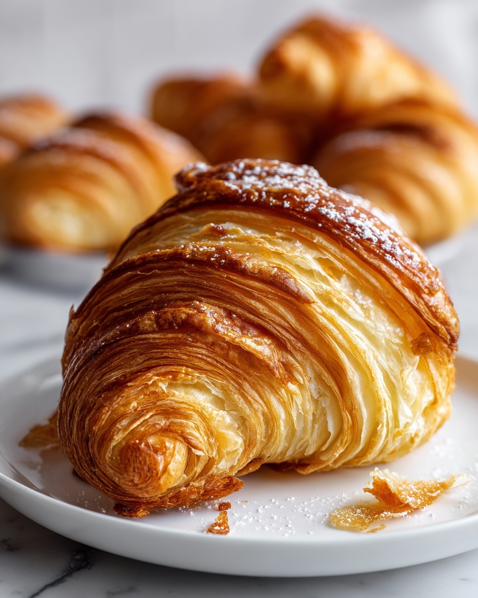 Classic Butter Croissants Recipe - Recipe Image