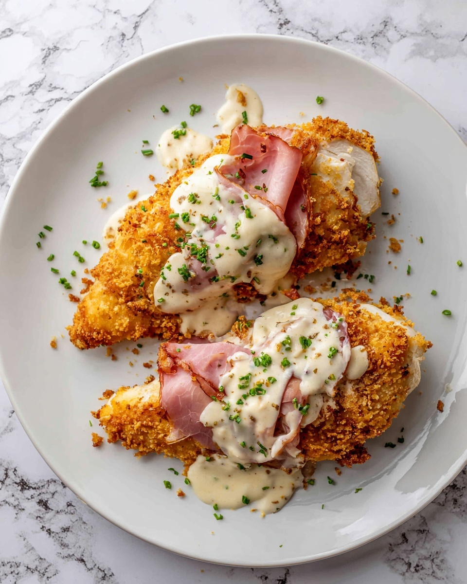 Skillet Chicken Cordon Bleu Recipe - Recipe Image