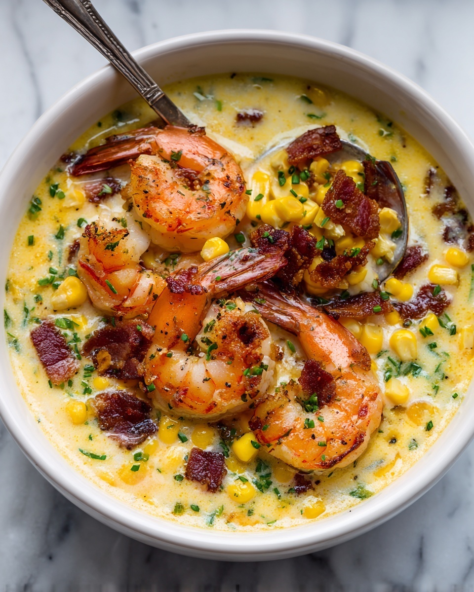 Louisiana Shrimp and Corn Bisque Recipe - Recipe Image