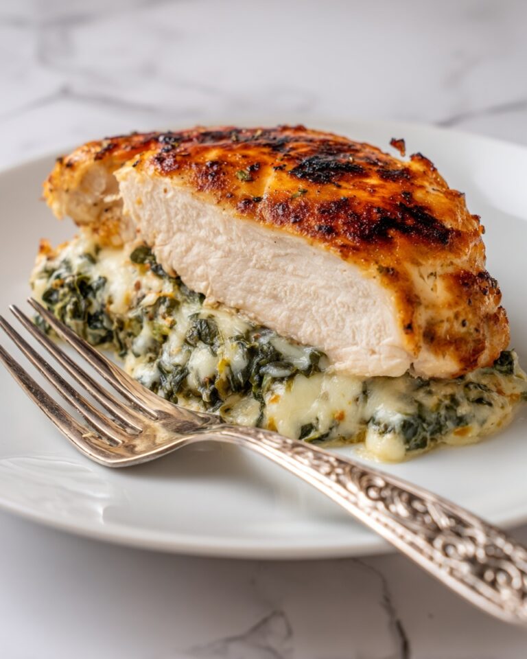 Spinach Stuffed Chicken Breast Recipe