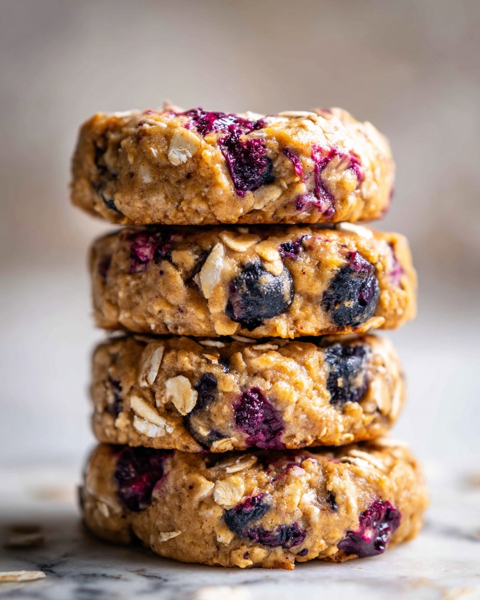 Oatmeal Protein Cookies with Blueberries Recipe - Recipe Image