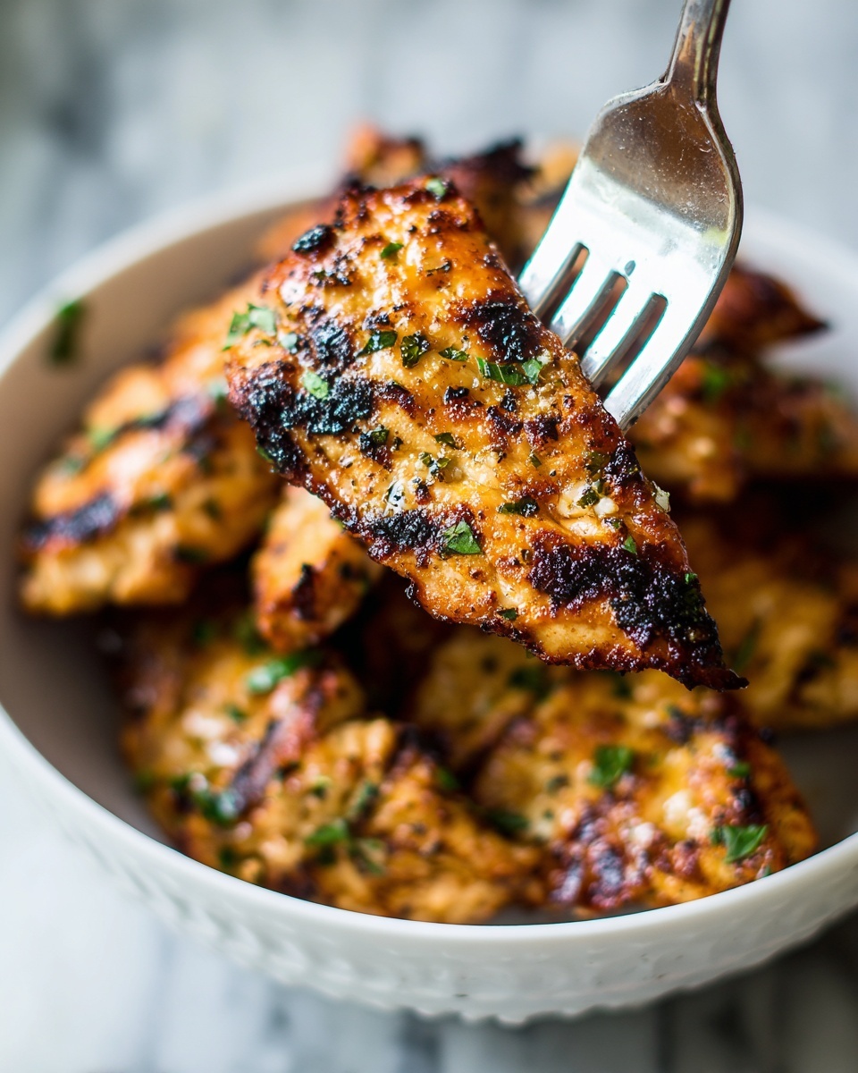 Garlic Butter Chicken Bites Recipe - Recipe Image