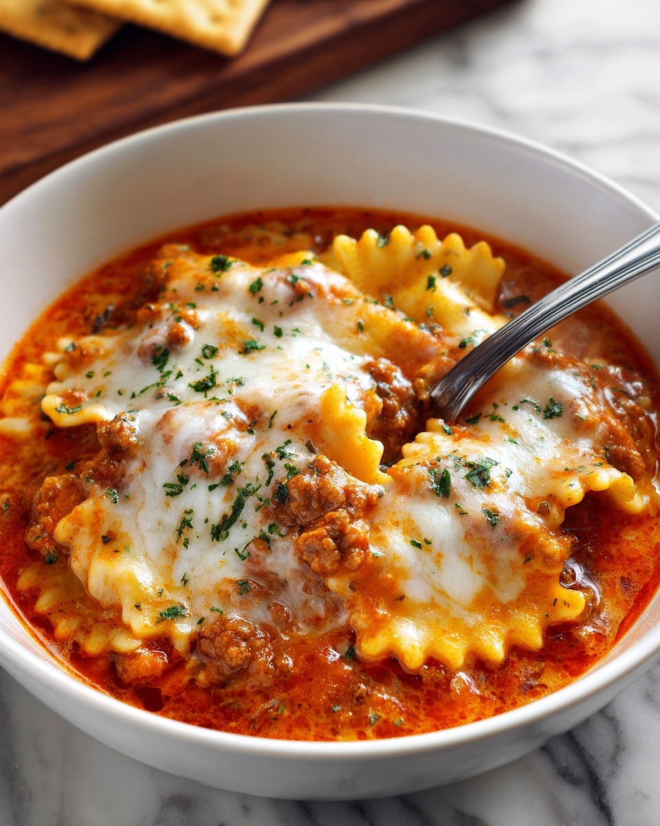 Crock Pot Lasagna Soup Recipe - Recipe Image
