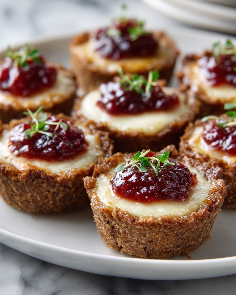 Cranberry Brie Bites Recipe - Recipe Image