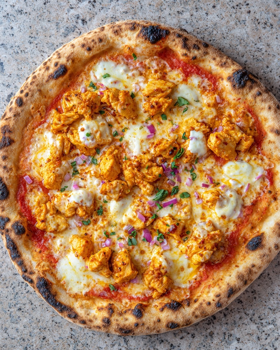 Buffalo Chicken Pizza Recipe - Recipe Image