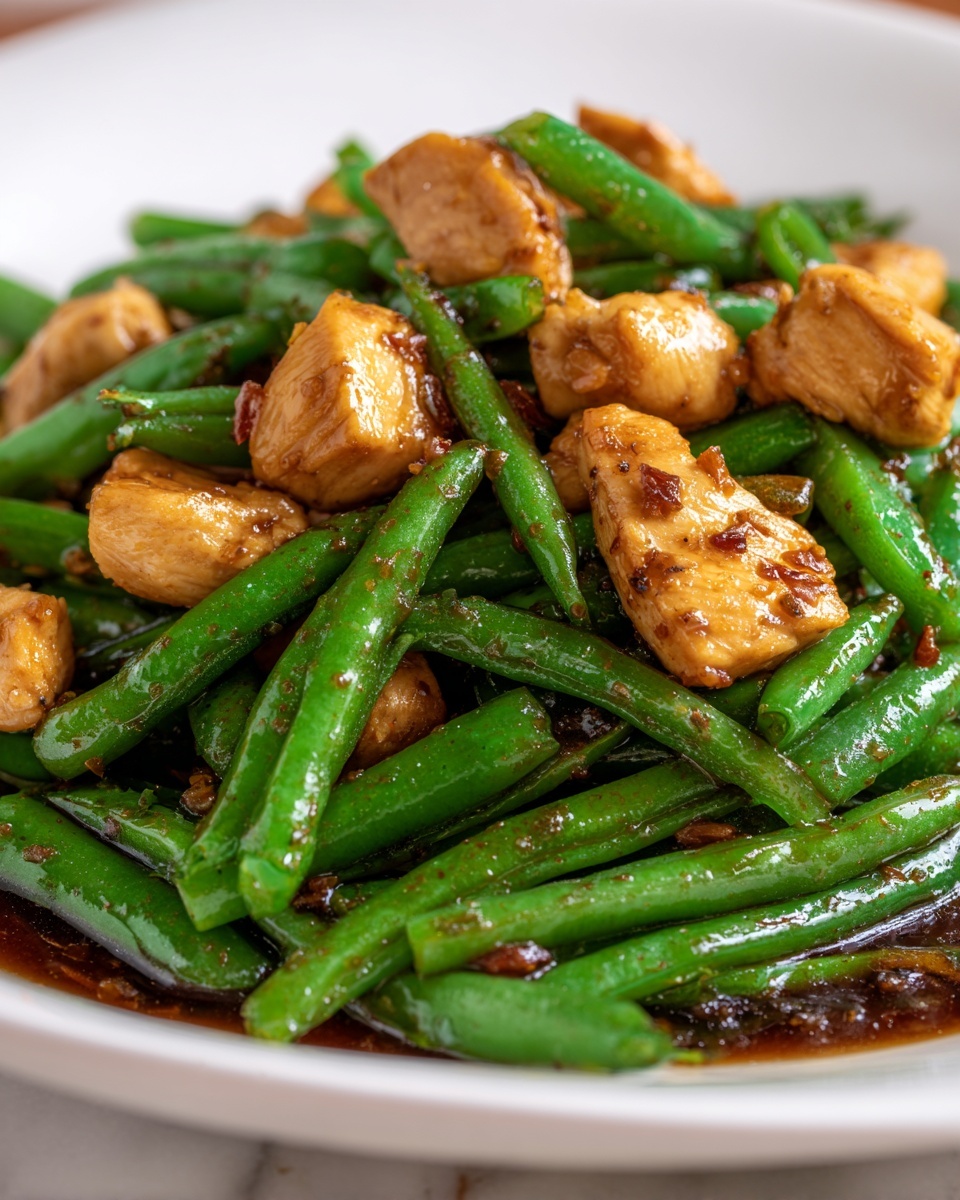 Honey Hoisin Green Bean Chicken Recipe - Recipe Image