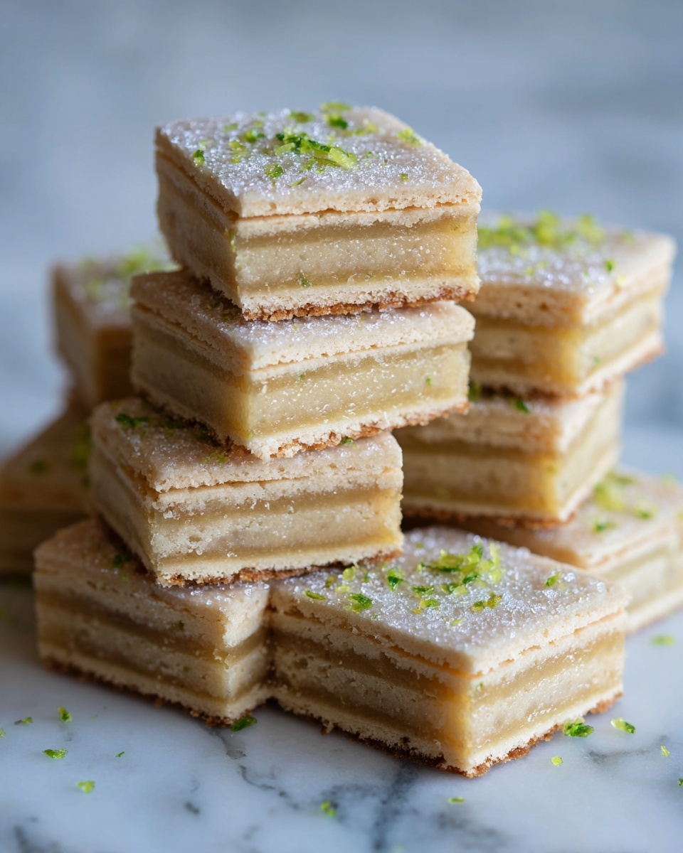 Key Lime Shortbread Cookies Recipe - Recipe Image