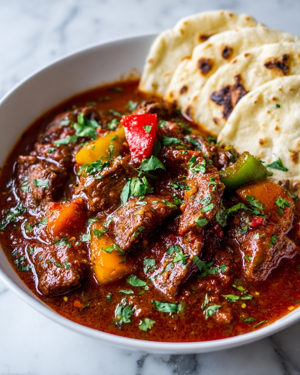 Carne Guisada with Homemade Flour Tortillas Recipe - Recipe Image