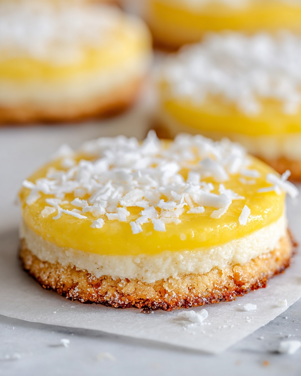 Coconut Lemon Cheesecake Cookies Recipe - Recipe Image