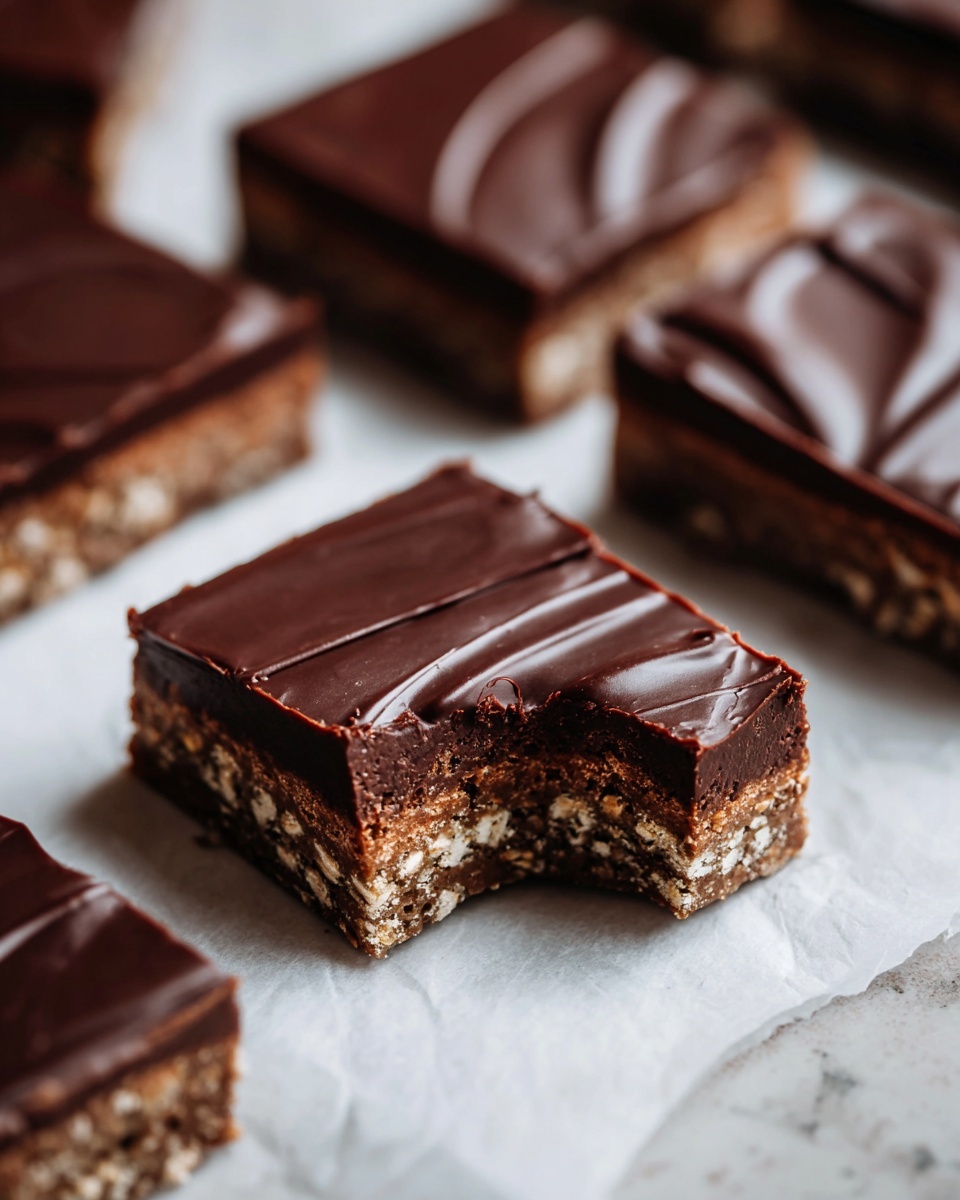 Homemade Crunch Bars Recipe - Recipe Image