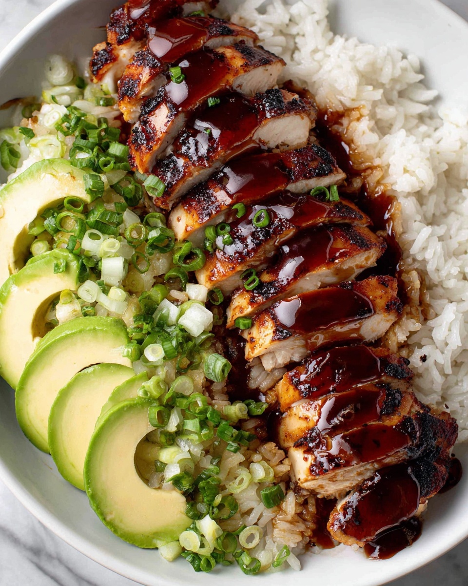 Honey Chipotle Chicken Bowls with Corn, Avocado, and Cilantro Recipe - Recipe Image
