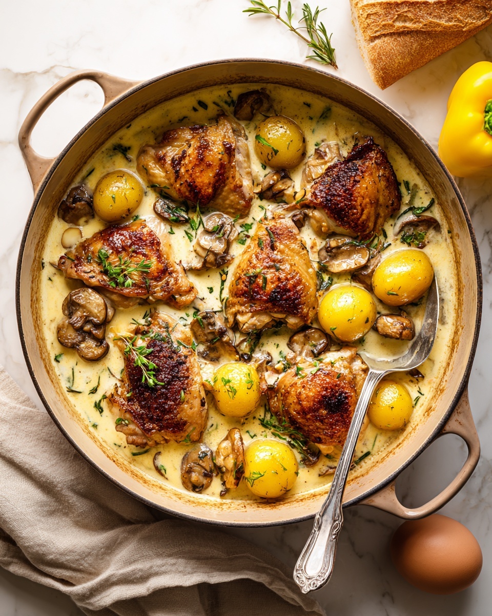 French Chicken Casserole Recipe - Recipe Image