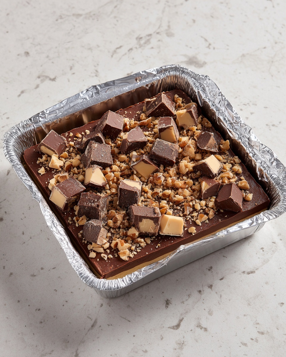 Easy Chocolate Walnut Fudge: A Decadent Treat Recipe - Recipe Image