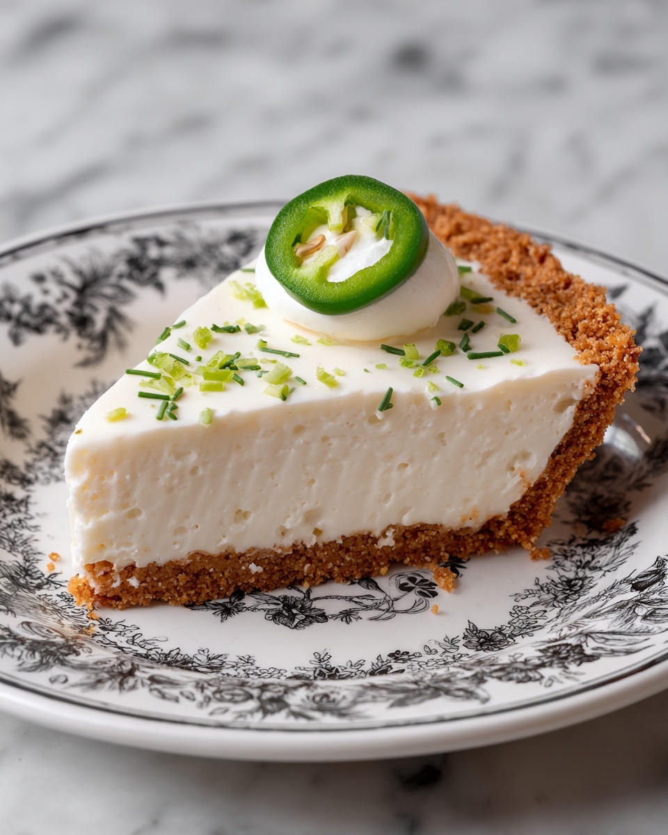 Jalapeño Lime Cheesecake: A Spicy Twist on a Classic Dessert Recipe - Recipe Image