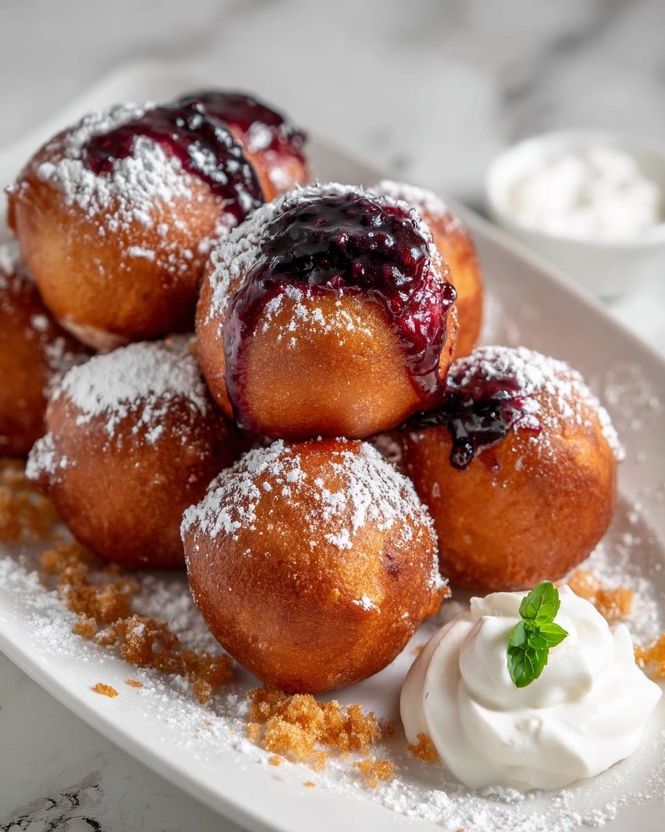 Plum Dumplings with Ricotta Recipe - Recipe Image