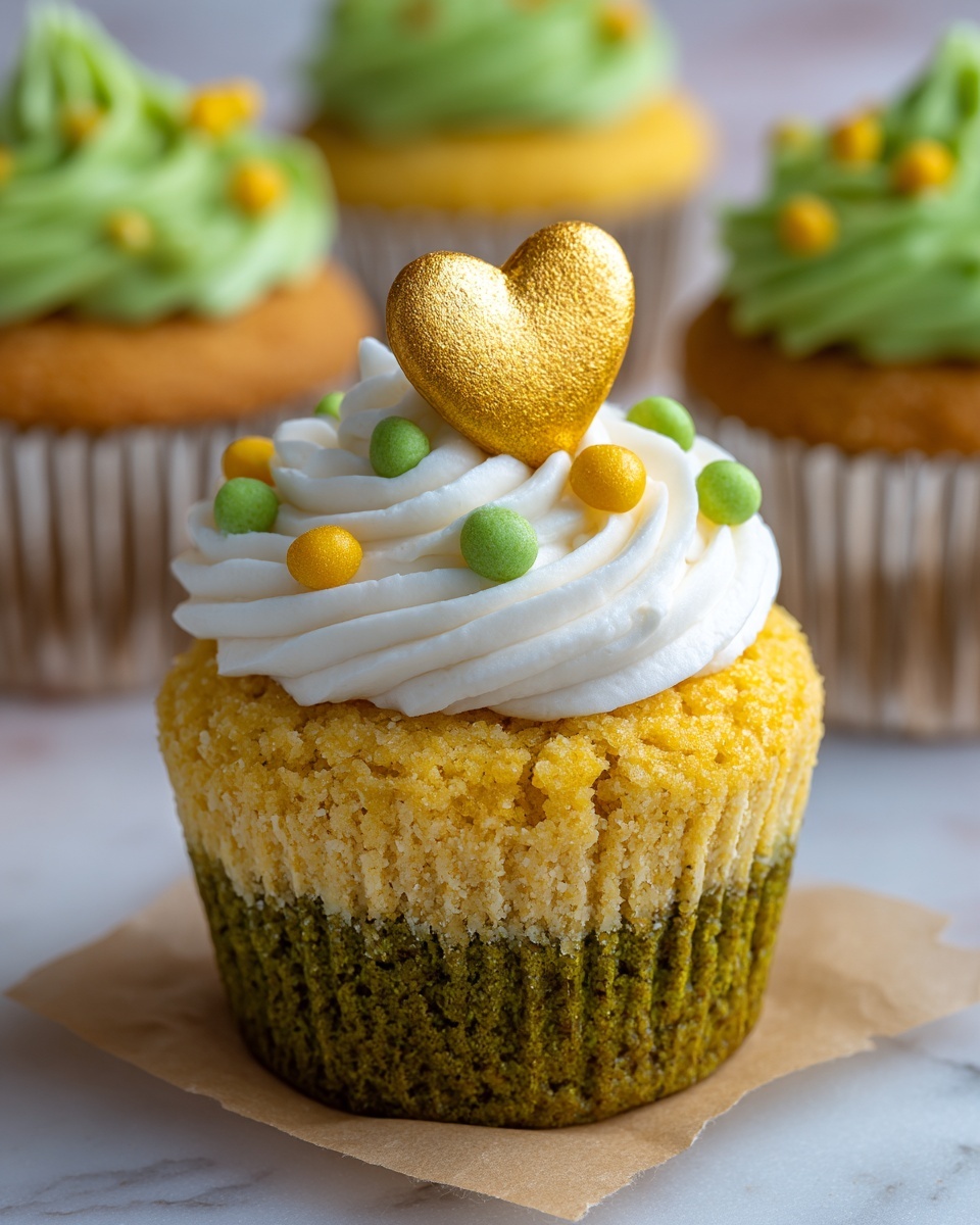 Pot o' Gold Cupcakes Recipe - Recipe Image