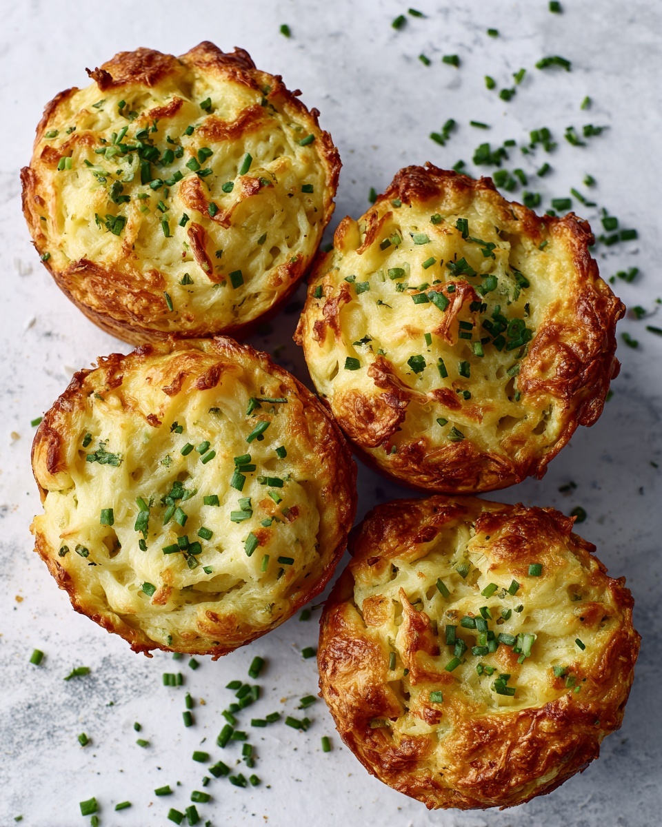 Easy Mashed Potato Muffins Recipe - Recipe Image