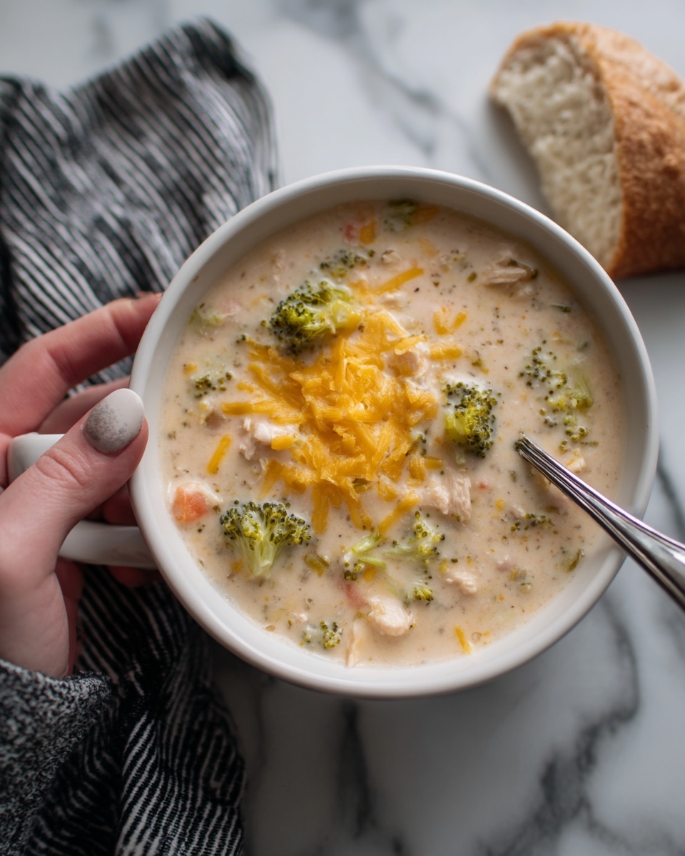 Creamy Broccoli Cheese Soup Recipe - Recipe Image