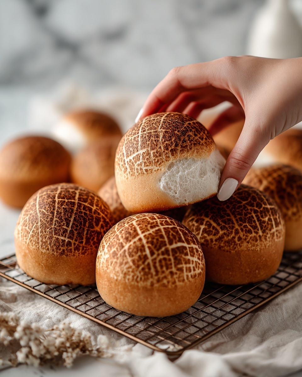 Classic Japanese Melon Pan Recipe - Recipe Image