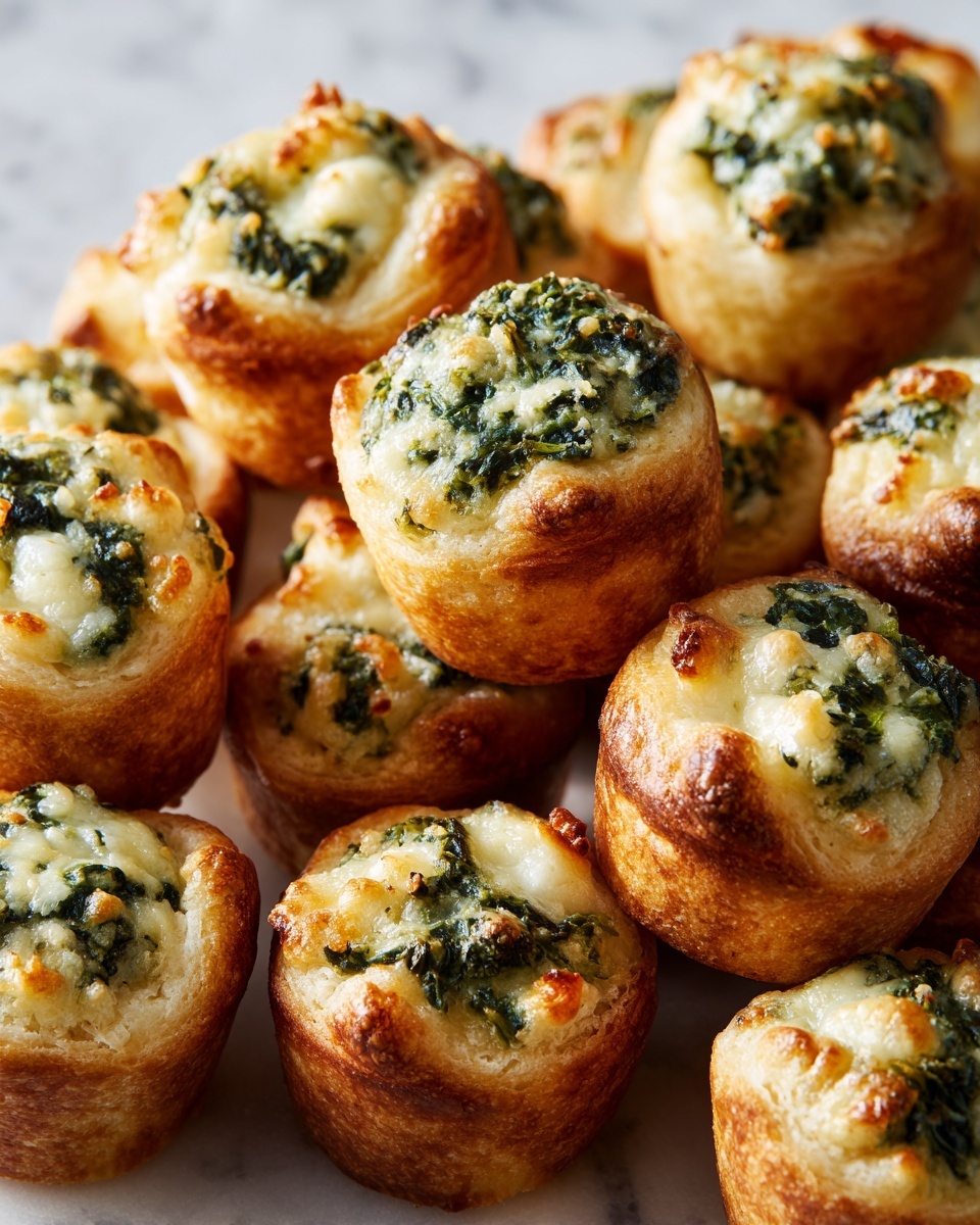 Spinach Dip Cheese Crisps Recipe - Recipe Image