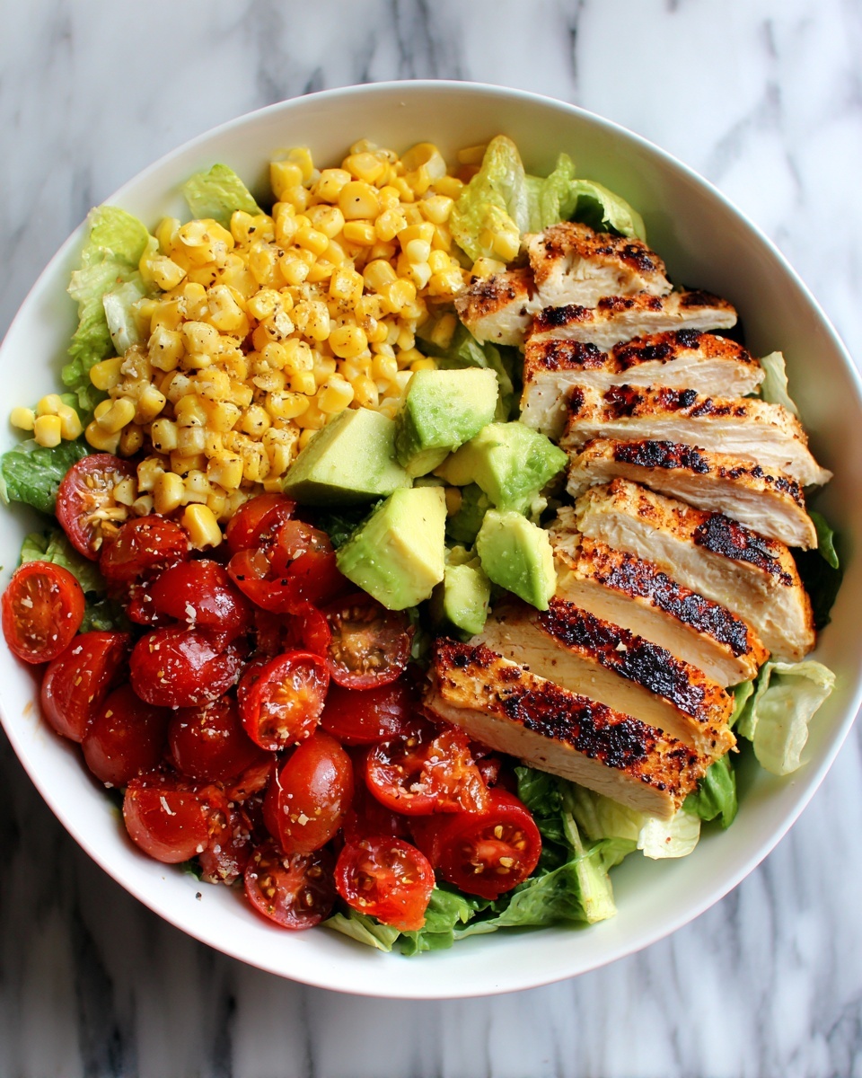 Grilled Chicken Salad Recipe - Recipe Image