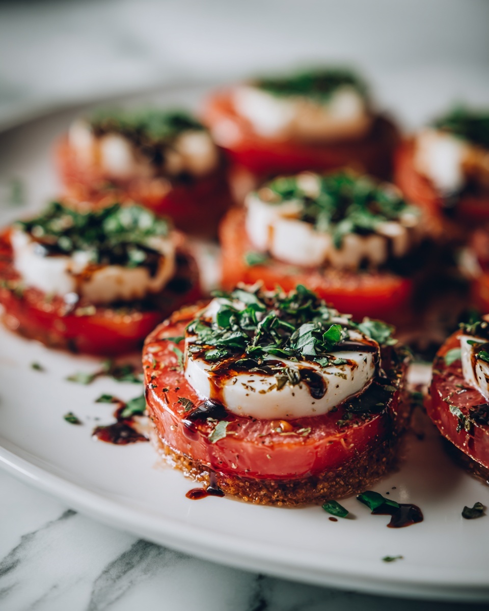 Barefoot Contessa Roasted Tomato Caprese Salad Recipe - Recipe Image