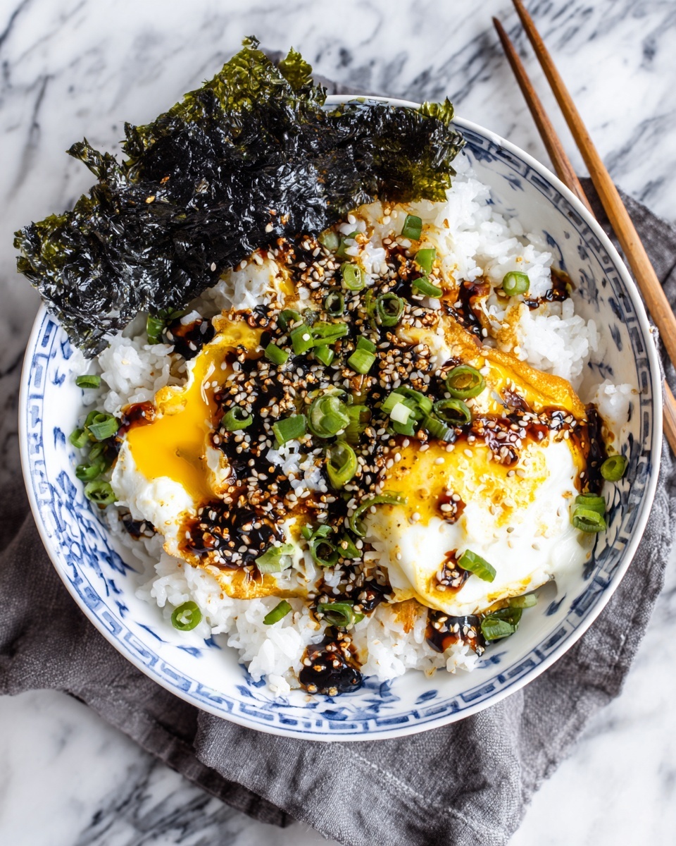 Gyeran Bap (Korean Egg Rice) Recipe - Recipe Image