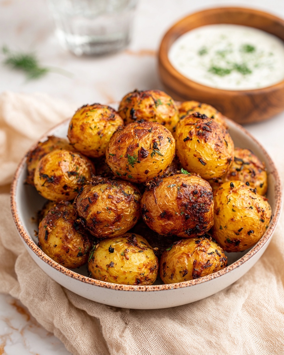 Easy Lipton Onion Roasted Potatoes Recipe - Recipe Image