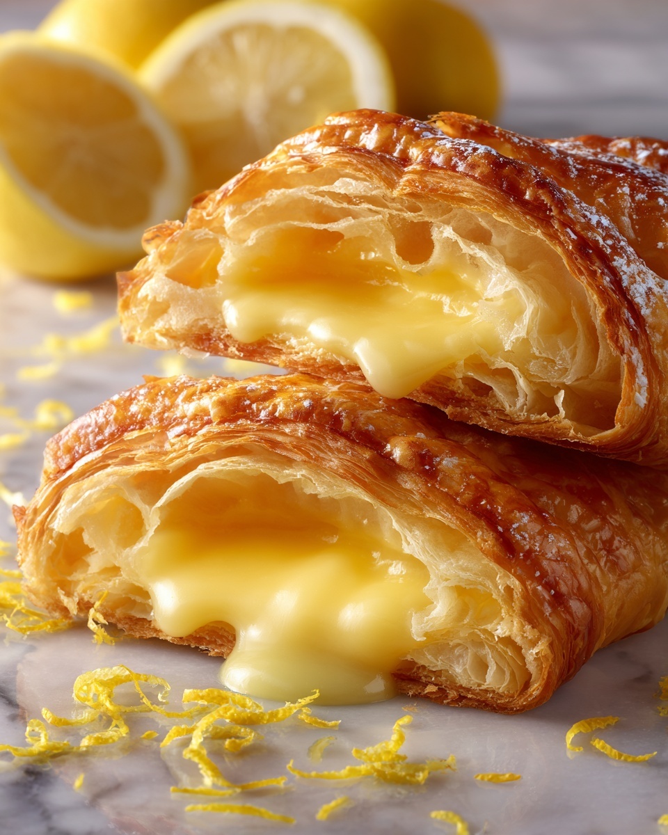 Lemon Cream Cheese Crescent Rolls Recipe - Recipe Image
