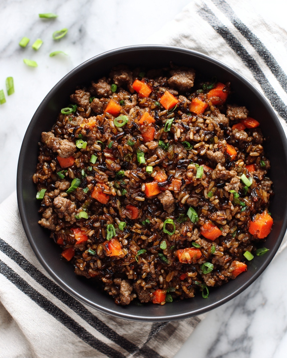 One-Skillet Smoky Honey Chili Beef Recipe - Recipe Image