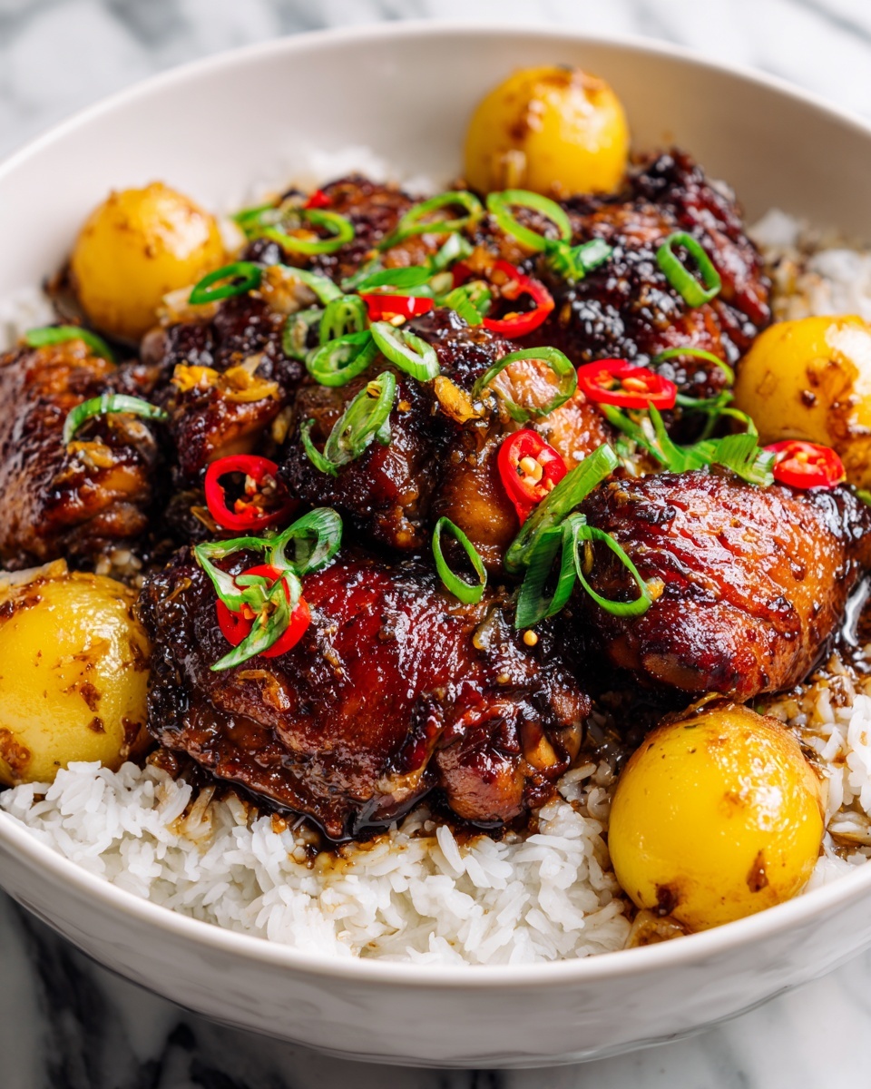 Filipino Style Chicken Adobo Recipe - Recipe Image