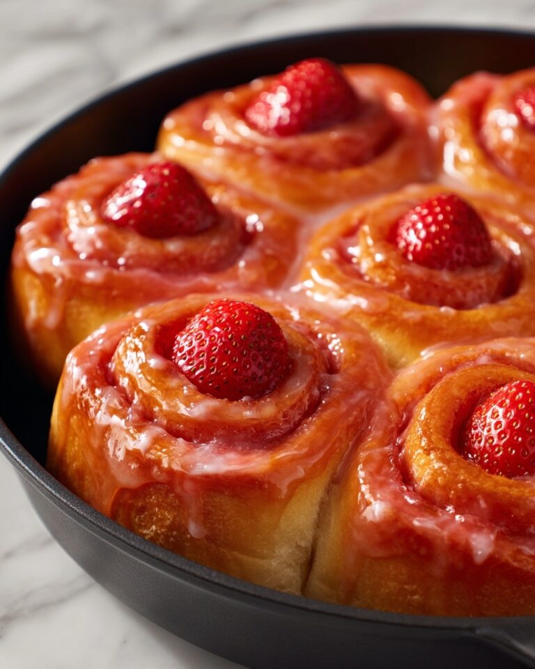 Strawberry Cinnamon Rolls Recipe