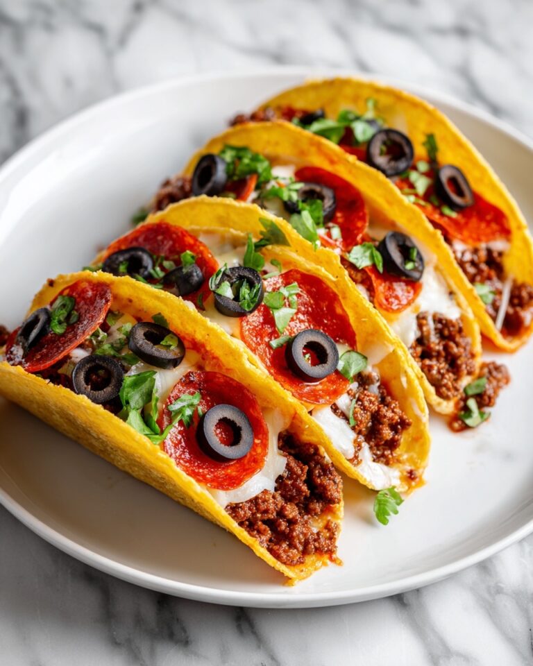 Meat Lovers Pizza Tacos Recipe