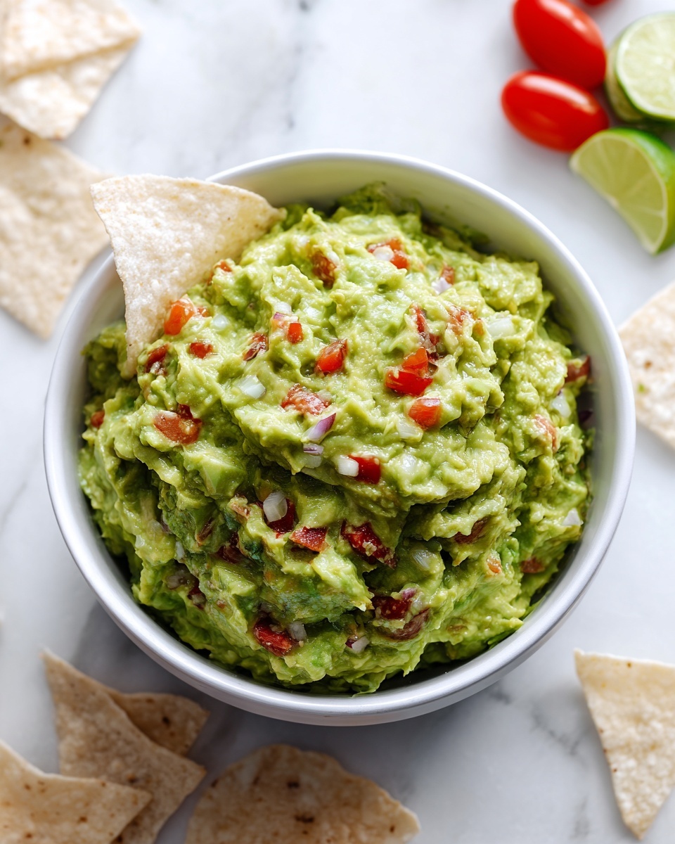 Fresh and Zesty Guacamole Recipe - Recipe Image