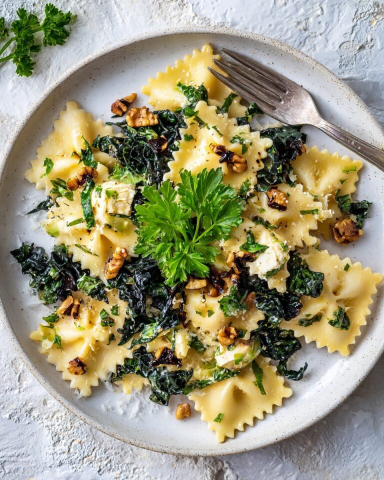 Cabbage Walnut Pasta Recipe