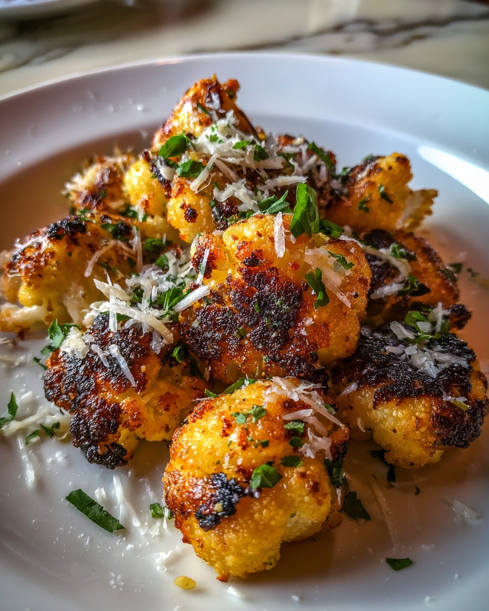 Parmesan Cauliflower Bites Recipe - Recipe Image